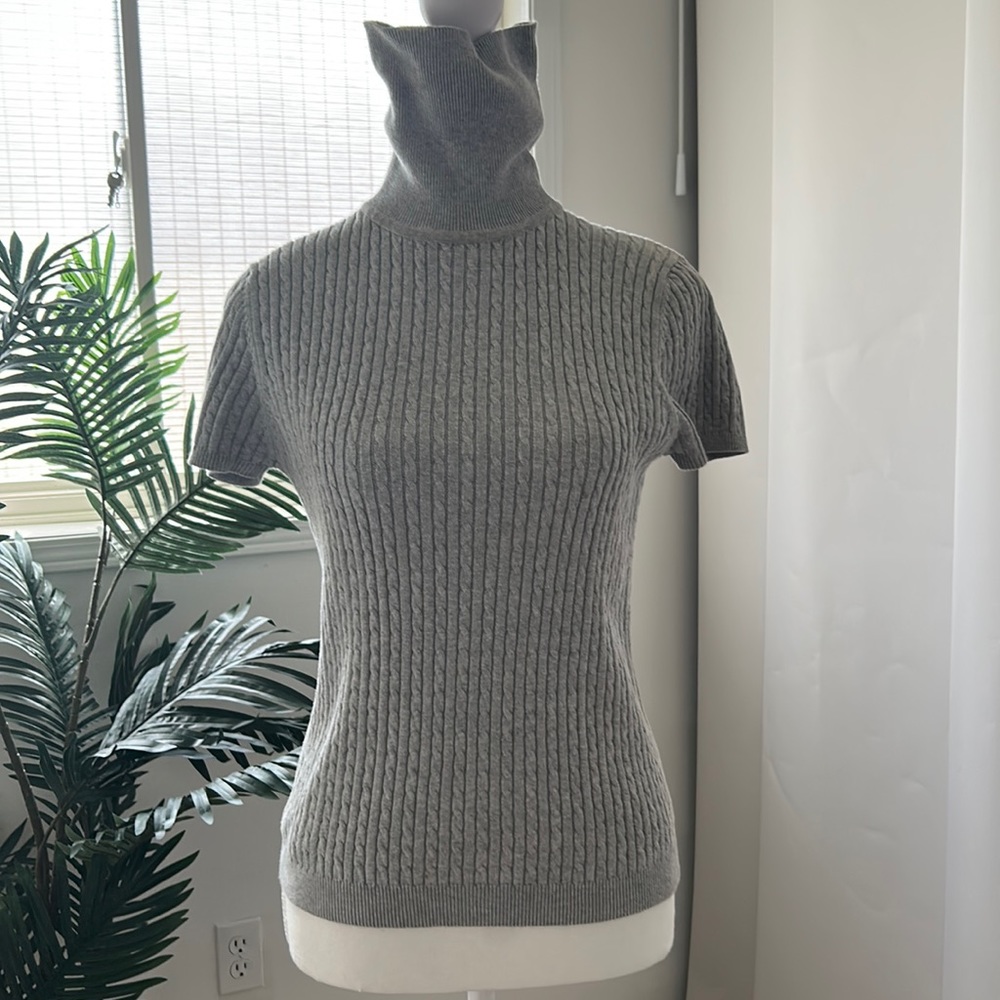 Knit top.